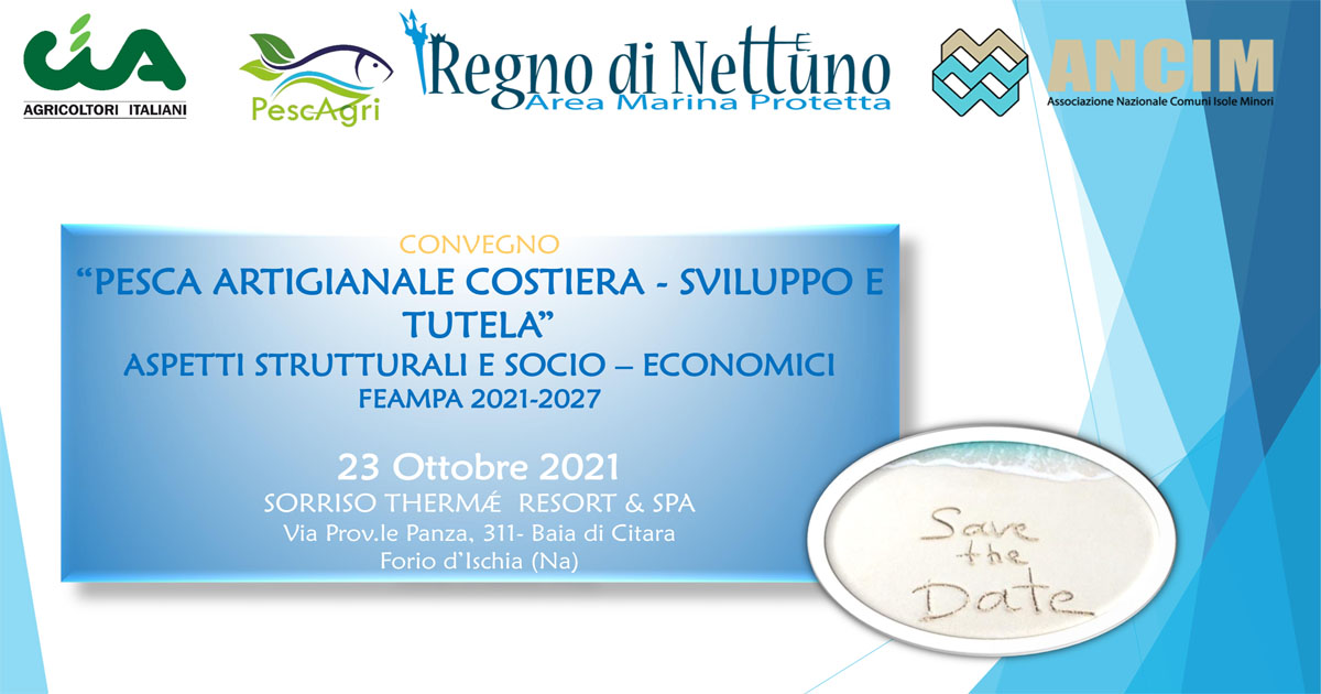 Convegno “Pesca artigianale costiera - Sviluppo e tutela” - Aspetti strutturali e socio-economici -  Feampa 2021-2027